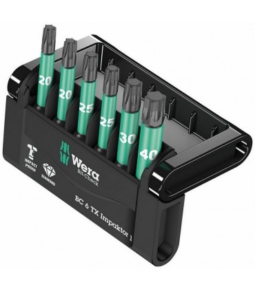 Wera Bit-Check 6 Impaktor Torx Bits Seti 1 05057693001