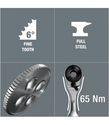 Wera Bit-Check 30 Zyklop Mini Cırcır Bits Seti 1 05073640001