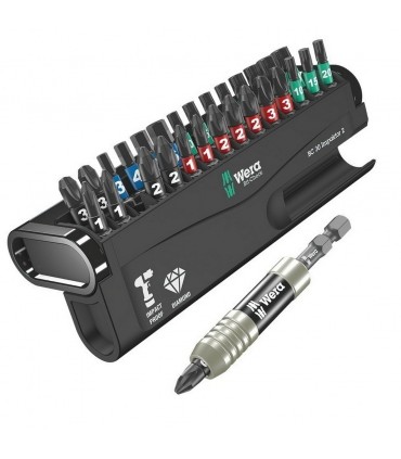 Wera Bit-Check 30 Impaktor 2 bits seti 05057697001