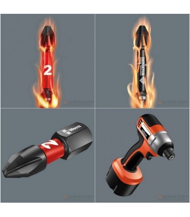 Wera Bit-Check 30 Impaktor 2 bits seti 05057697001