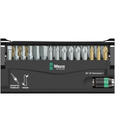 Wera Bit-Check 30 Bits Seti Universal1 05056440001