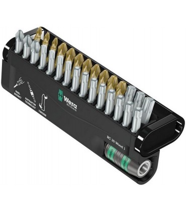 Wera Bit-Check 30 Ahşap 1 Bits Seti 05057433001