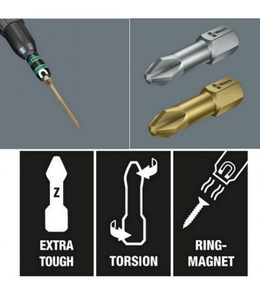 Wera Bit-Check 30 Ahşap 1 Bits Seti 05057433001