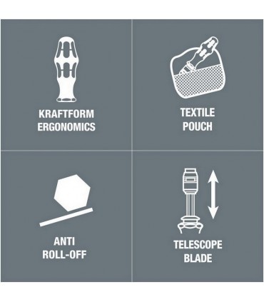 Wera Bit-Check 26 Tornavida Bits Seti 05051025001