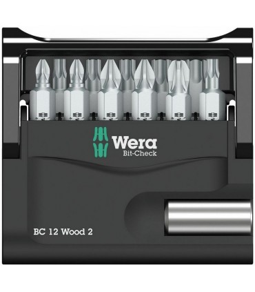 Wera Bit-Check 12 Mobilya 2 Bits Seti 05057422001