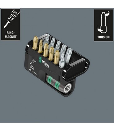 Wera Bit-Check 12 Mobilya 1 Bits Seti 05057423001