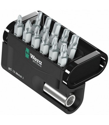Wera Bit-Check 12 Metal 1 Bits Seti 05057424001
