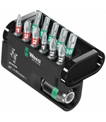Wera Bit-Check 12 Bitorsion 1 Bits Seti 05057420001