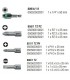 Wera Bit-Check 10 Universal 3 Bits Seti 05056375001