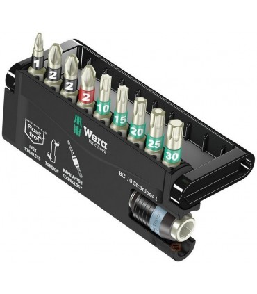 Wera Bit-Check 10 Stainless Bits Seti 1 05071110001