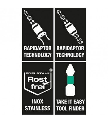 Wera Bit-Check 10 Stainless Bits Seti 1 05071110001