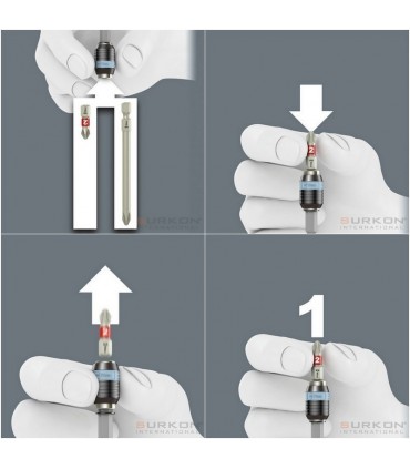Wera Bit-Check 10 Stainless Bits Seti 1 05071110001