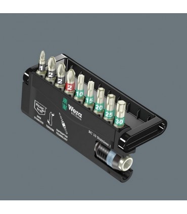 Wera Bit-Check 10 Stainless Bits Seti 1 05071110001