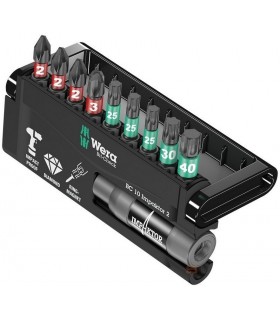 Wera Bit-Check 10 Impaktor Yıldız Torx Bits Seti 2 05057682001