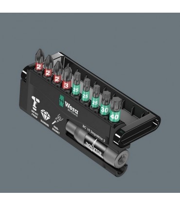 Wera Bit-Check 10 Impaktor Yıldız Torx Bits Seti 2 05057682001