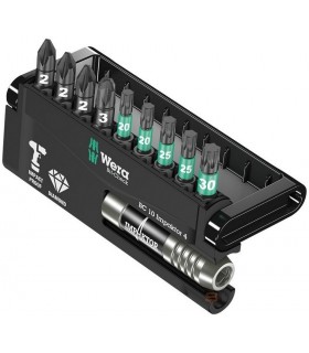 Wera Bit-Check 10 Impaktor Torx Pozidirv Bits Seti 4 05057417001