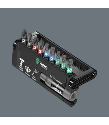 Wera Bit-Check 10 Impaktor 1 Bits Seti 05057680001