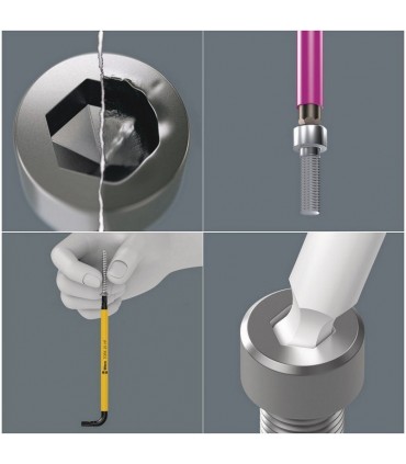 Wera Bisiklet 4 HexPlus Torx Allen Anahtar Seti 9P 05004173001