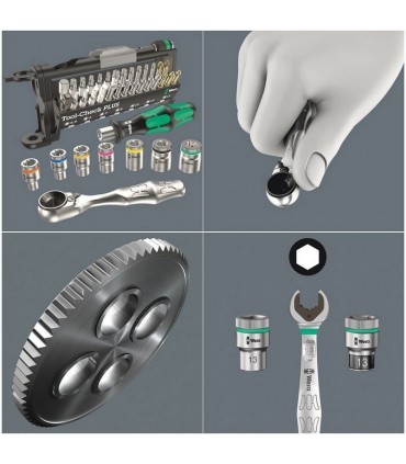 Wera 9750 Özel Kesim Sünger KK ve Tool-Check PLUS Set 1 57P 05150150001