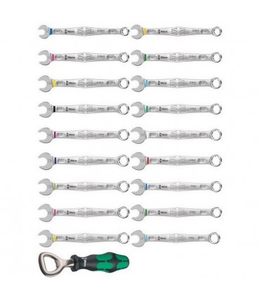 Wera 9731 Özel kesim Sünger 6003 Joker Kombine Anahtar Set 1 19P 05150121001