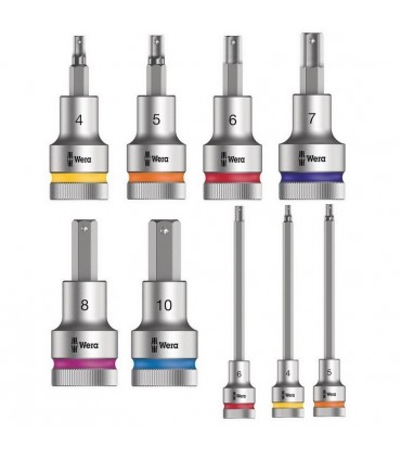 Wera 9722 Özel kesim Sünger 8000C Zyklop 1/2" Cırcır Lokma Set 1 31P 05150112001