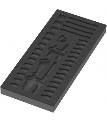 Wera 9720 Özel kesim Sünger 8000A Zyklop 1/4" Cırcır Lokma Set 1 37P 05150110001