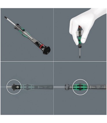 Wera 9715 Özel kesim Sünger Kraftform Mikro Tornavida Set1 24P 05150106001