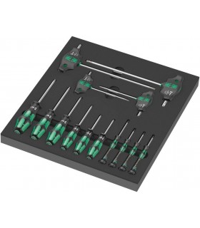 Wera 9712 Özel kesim Sünger Torx HF Tornavida Set 1 14P 05150103001
