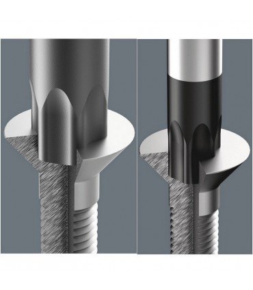 Wera 9712 Özel kesim Sünger Torx HF Tornavida Set 1 14P 05150103001