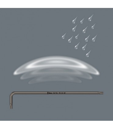 Wera 967 XL Allen Anahtar Torx TX10 Blacklaser Uzun 05024463001