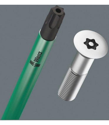 Wera 967 SPKL BO Renkli Allen Anahtar Topbaş Torx TX10 05024352001