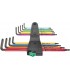 Wera 967/9 XL Torx Topbaş Renkli Allen Anahtar Seti 05024480001