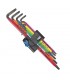 Wera 967/9 XL HF Torx Renkli Allen Anahtar Uzun Set 05024470001
