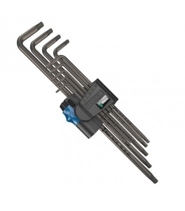 Wera 967/9 XL HF Torx Allen Anahtar Uzun Set 05024450001