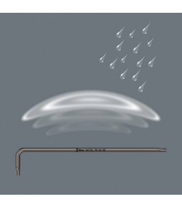 Wera 967/9 XL Allen Anahtar Topbaş Torx Uzun Set 05024460001