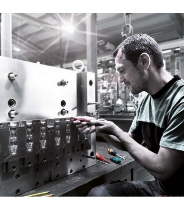 Wera 967/9 SPKL Delikli Torx BO Renkli Topbaş Mıknatıslı Alyan Seti Kısa 05024335001