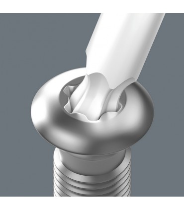 Wera 967/9 SPKL Delikli Torx BO Renkli Topbaş Mıknatıslı Alyan Seti Kısa 05024335001