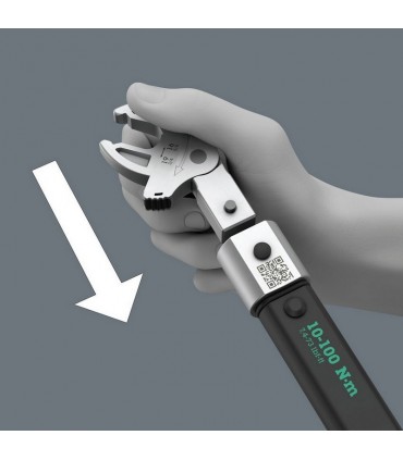 Wera 9530 Click-Torque X7 14x18 10-100Nm Ayarlanabilir Tork Anahtarı Set 05136076001