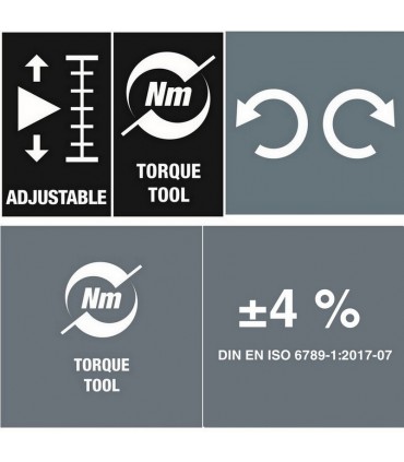 Wera 9530 Click-Torque X7 14x18 10-100Nm Ayarlanabilir Tork Anahtarı Set 05136076001