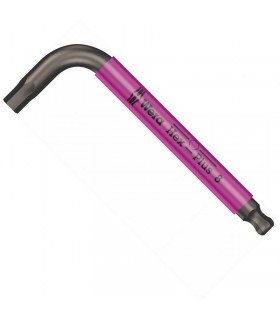 Wera 950 SPKS Renkli Kısa Allen Anahtar Topbaş HexPlus 8mm 05022676001