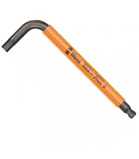 Wera 950 SPKS Renkli Kısa Allen Anahtar Topbaş HexPlus 5mm 05022674001