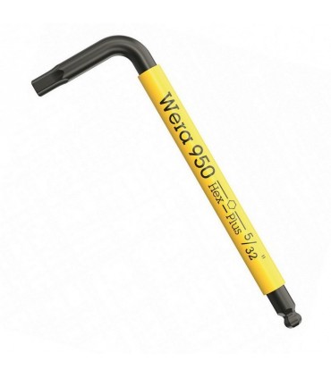 Wera 950 SPKS Renkli Kısa Allen Anahtar Topbaş HexPlus 5/32" 05022654001