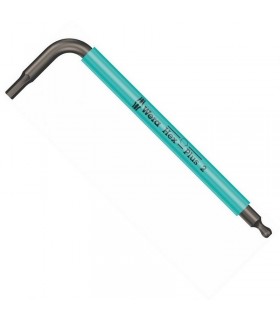 Wera 950 SPKS Renkli Kısa Allen Anahtar Topbaş HexPlus 2mm 05022670001