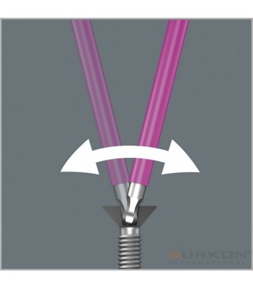 Wera 950 SPKS Renkli Kısa Allen Anahtar Topbaş HexPlus 2mm 05022670001