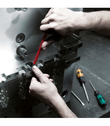 Wera 950 SPKL Renkli Alyan Anahtar Topbaş HexPlus 6mm 05022612001