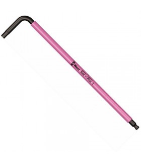 Wera 950 SPKL Renkli Alyan Anahtar Topbaş HexPlus 3mm 05022606001