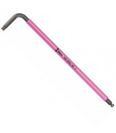 Wera 950 SPKL HF Renkli Alyan Anahtar Topbaş HexPlus 3mm 05022200001