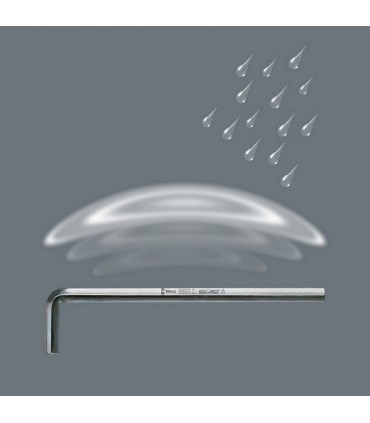 Wera 950 L Krom Alyan Anahtar Hex Uzun 1,5mm 05021600001