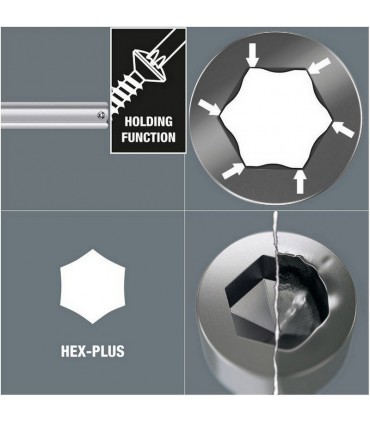 Wera 950 L HF Krom Alyan Anahtar HexPlus 6mm 05022123001