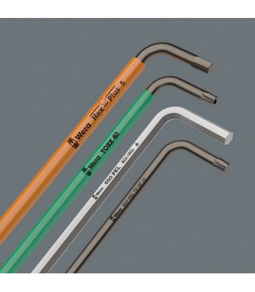 Wera 950 Krom Kaplı Allen Anahtar Hexplus 6mm 05021045001